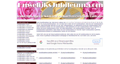 Desktop Screenshot of huwelijksjubileum.com